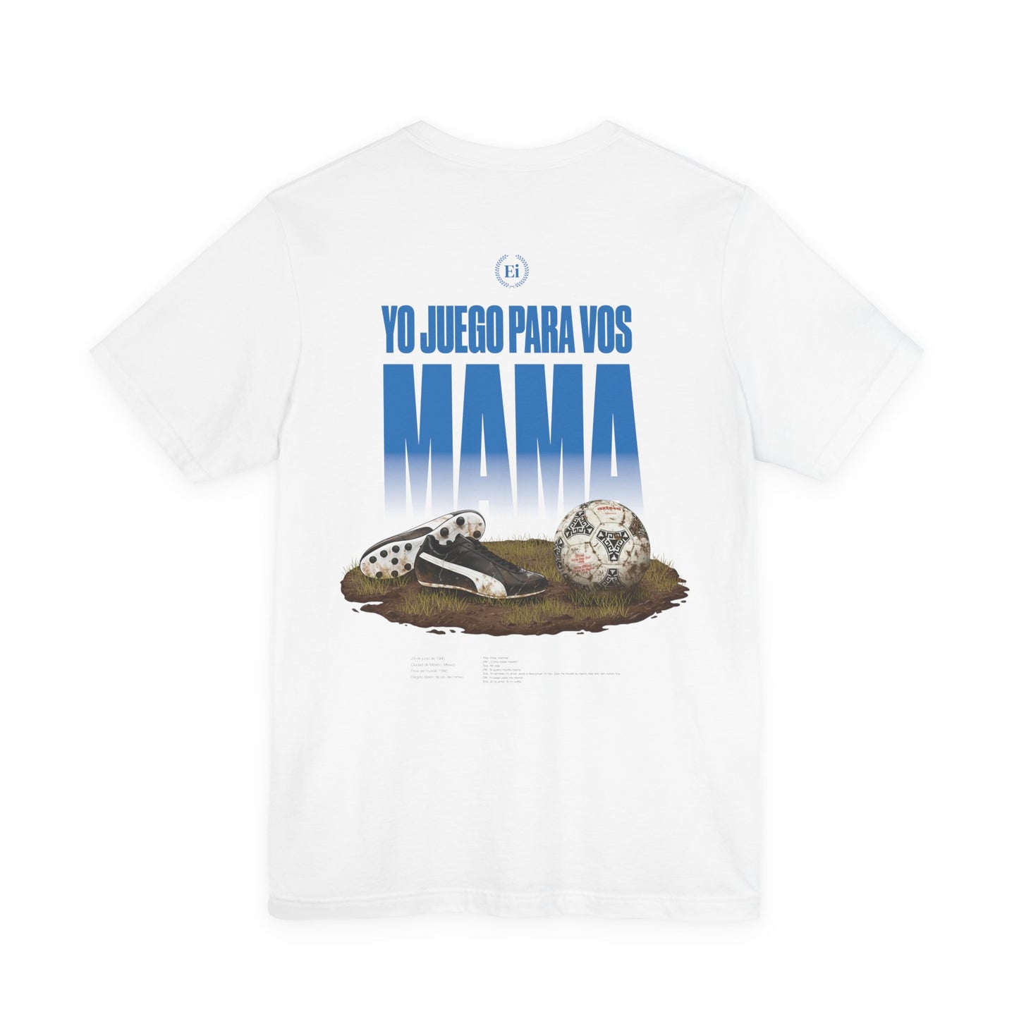 Yo Juego Para Vos Mama - Regular fit - Espalda