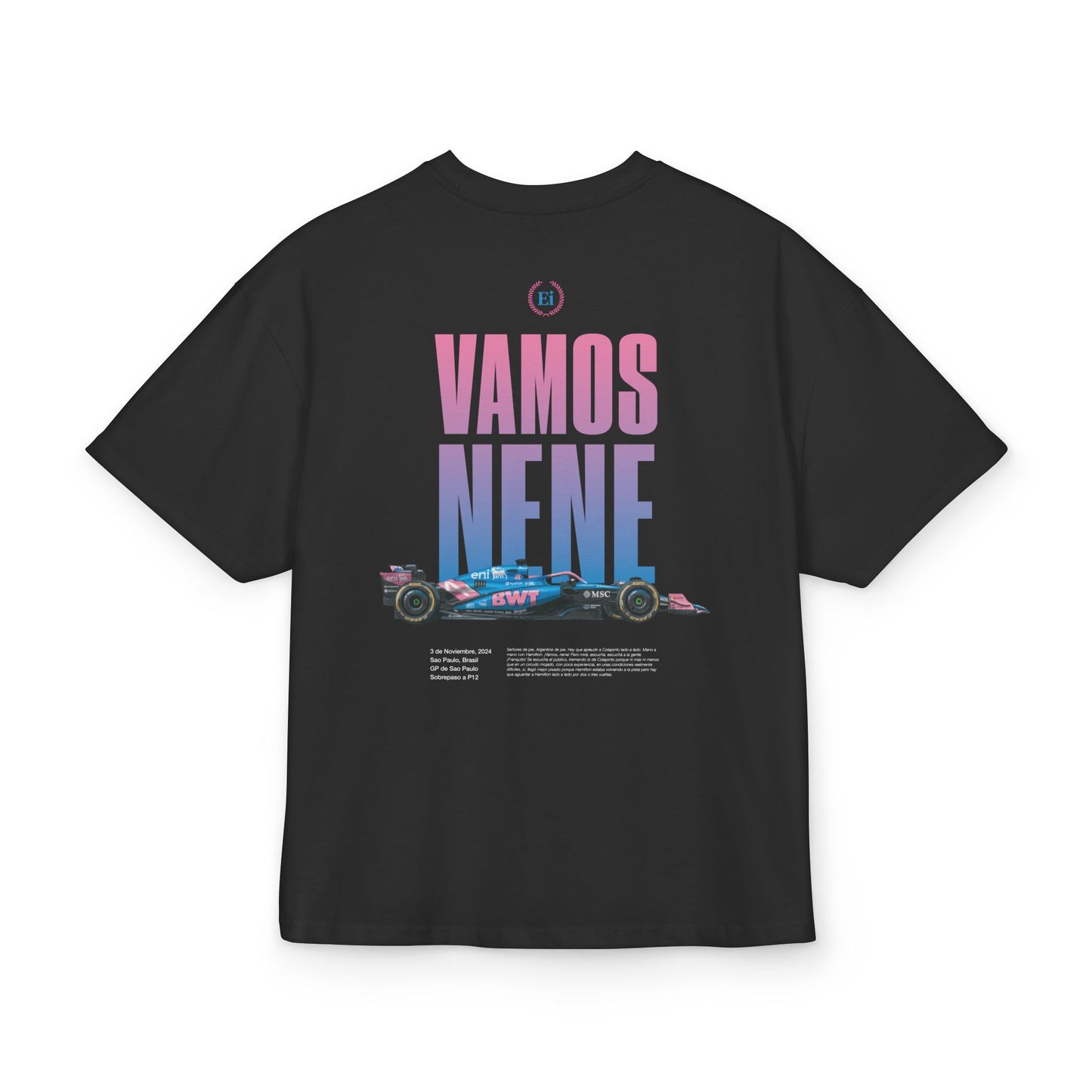 Vamos Nene - Heavy Oversize - Espalda