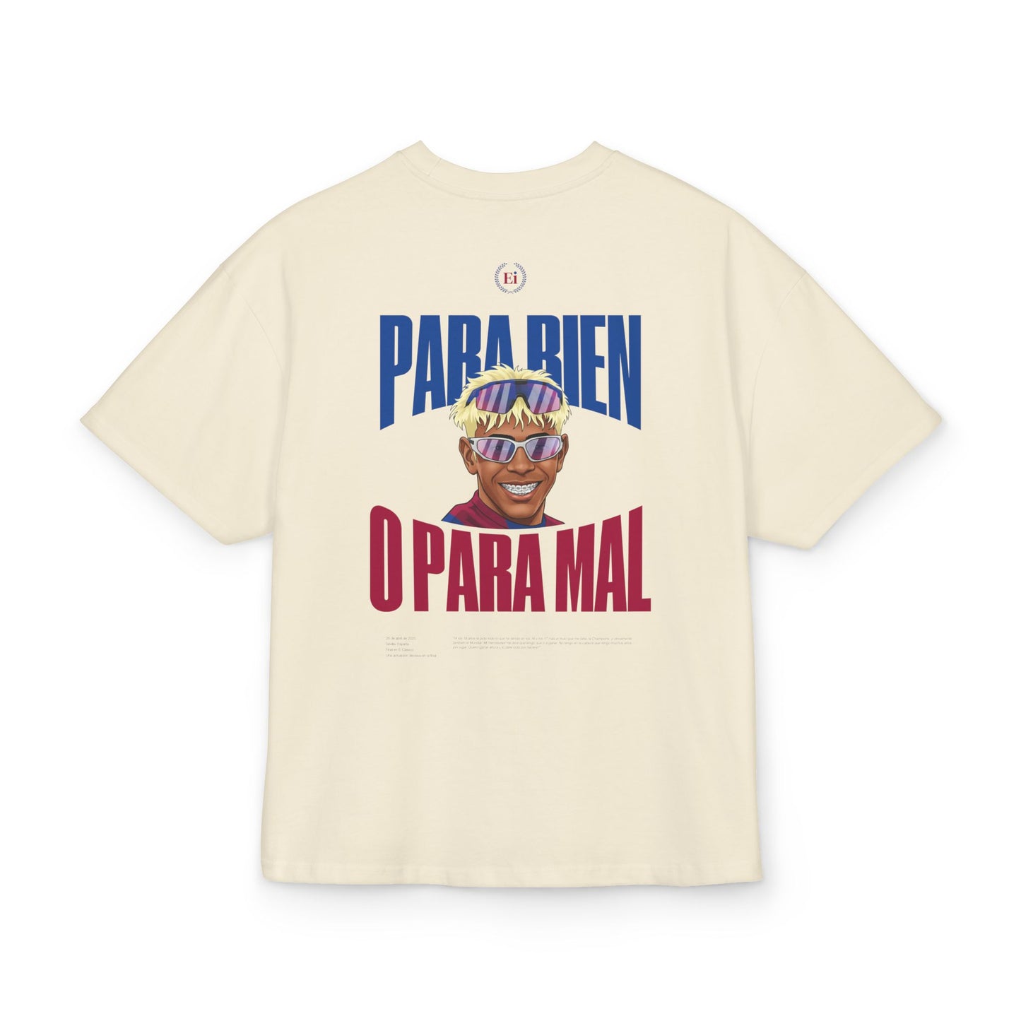 Para Bien O Para Mal - Oversize - Espalda