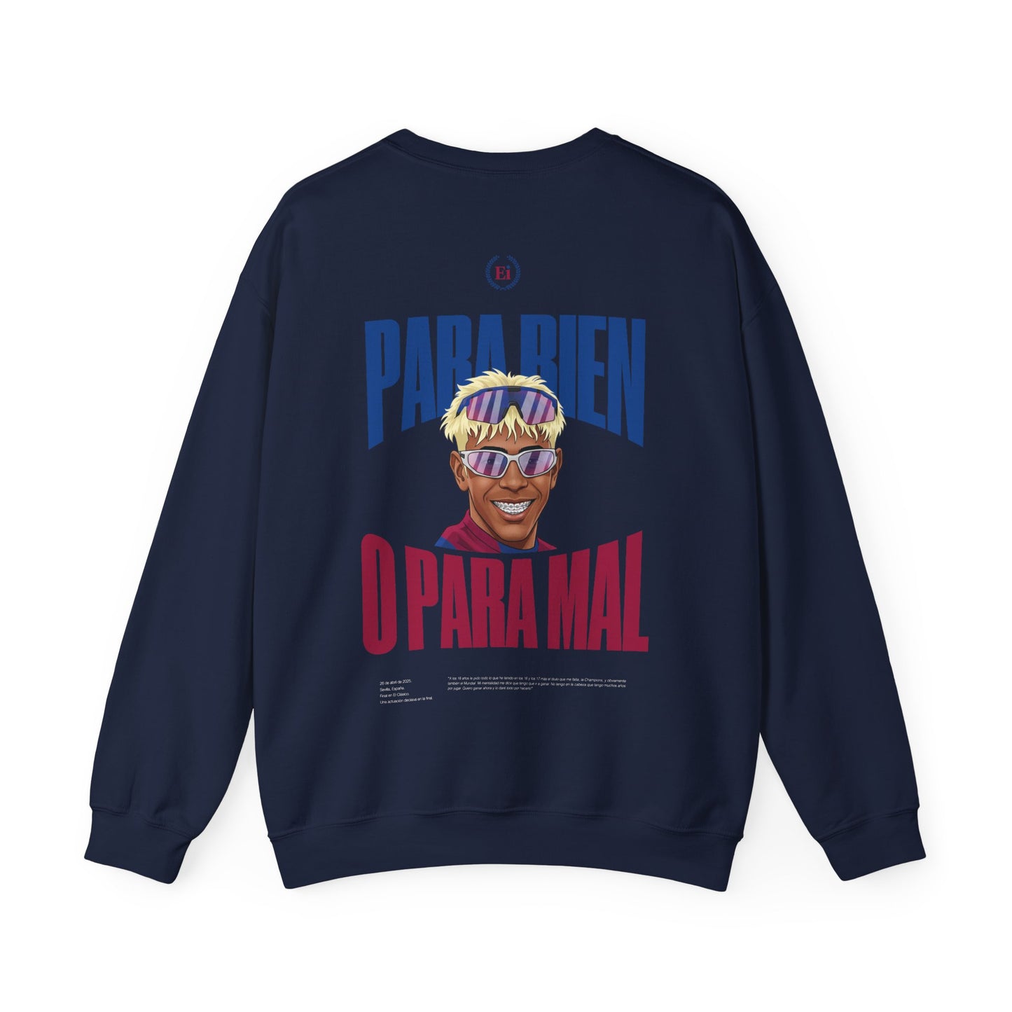 Para Bien o Para Mal - Sudadera - Espalda