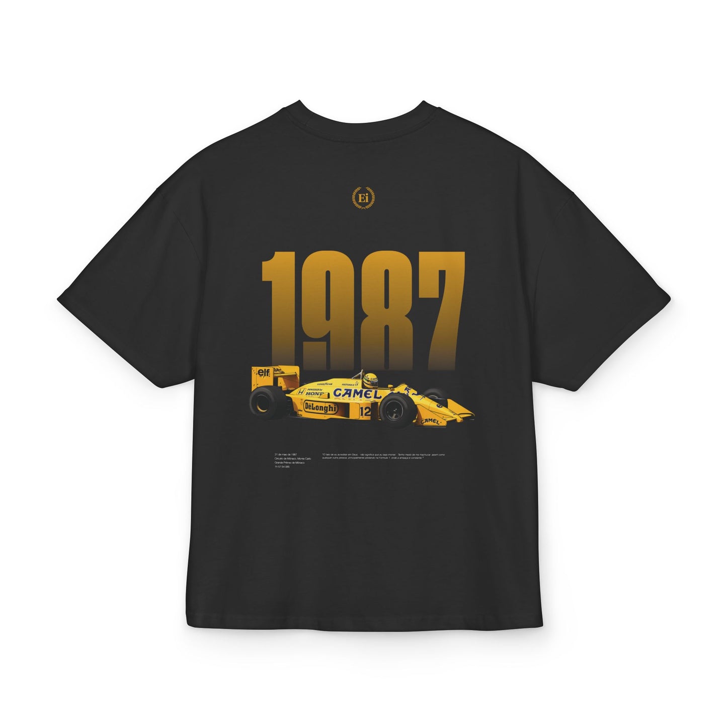 Gran Premio 1987 - Oversize - Espalda