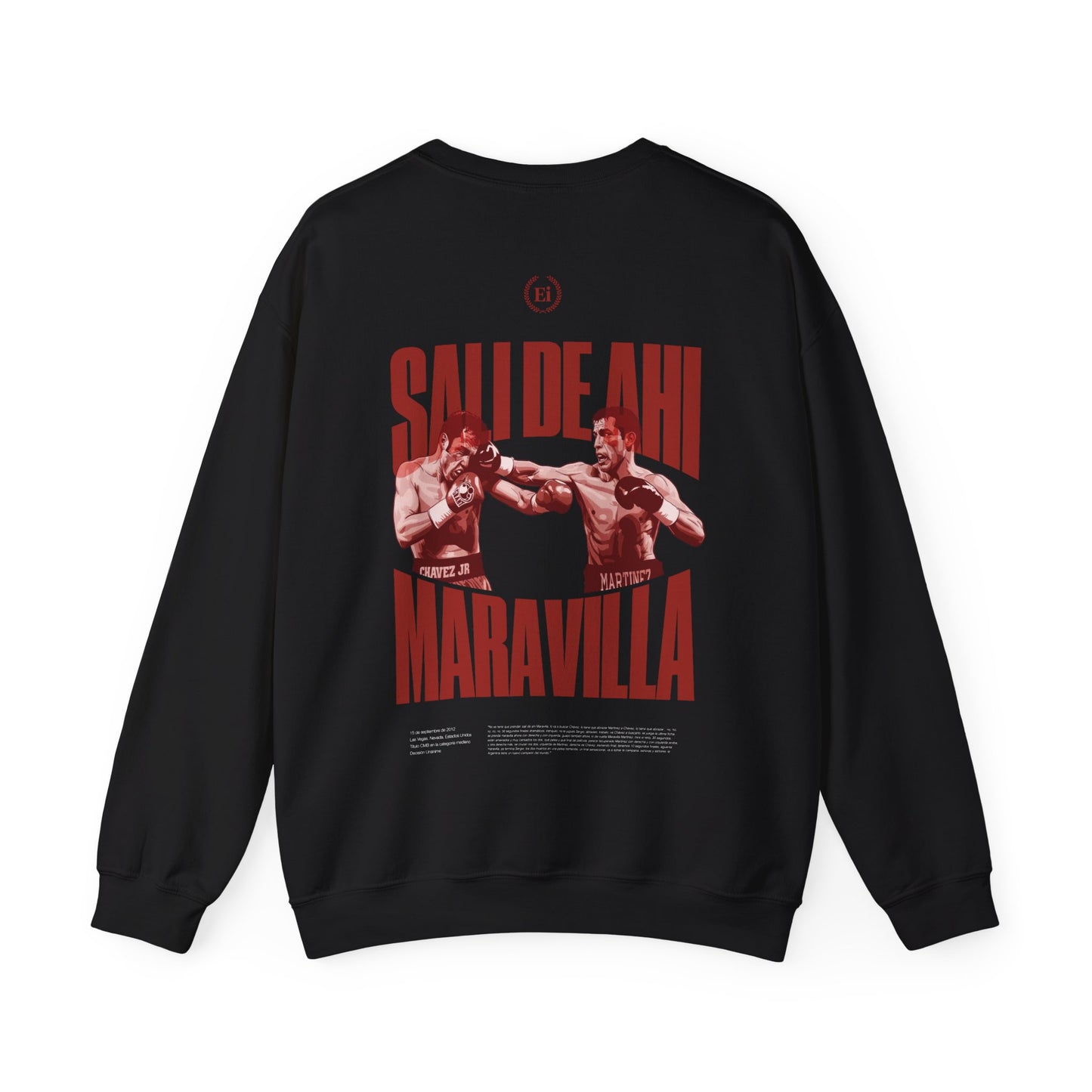 Sali De Ahi Maravilla - Sudadera - Espalda
