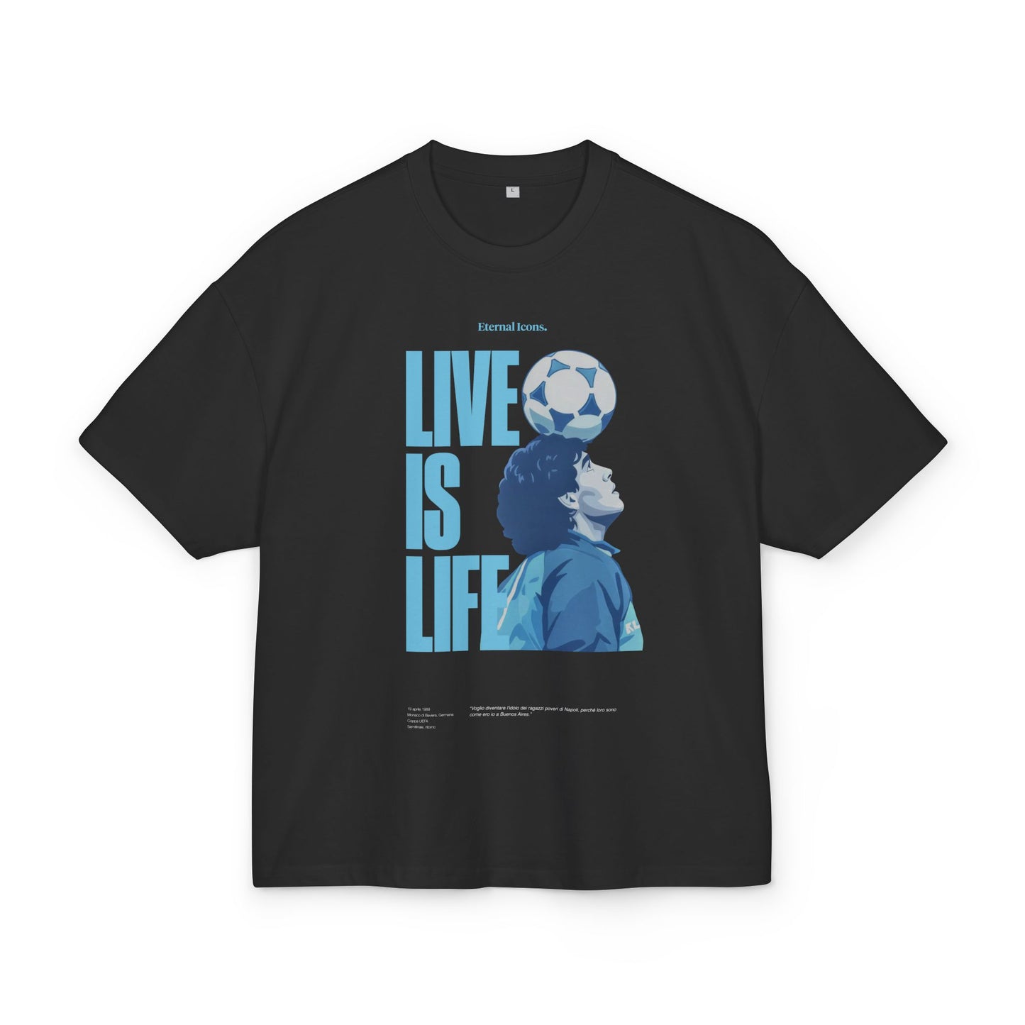 Live is Life - Oversize - Frente