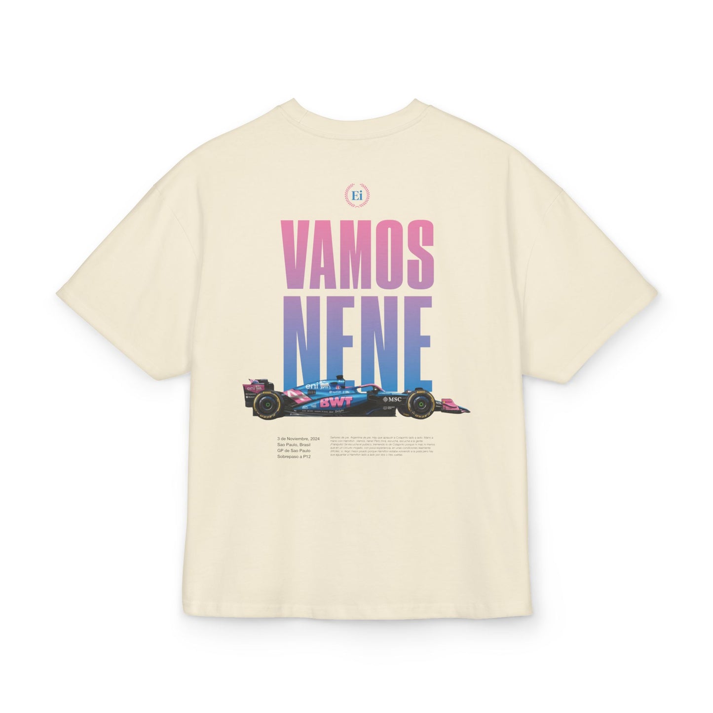 Vamos Nene - Heavy Oversize - Espalda