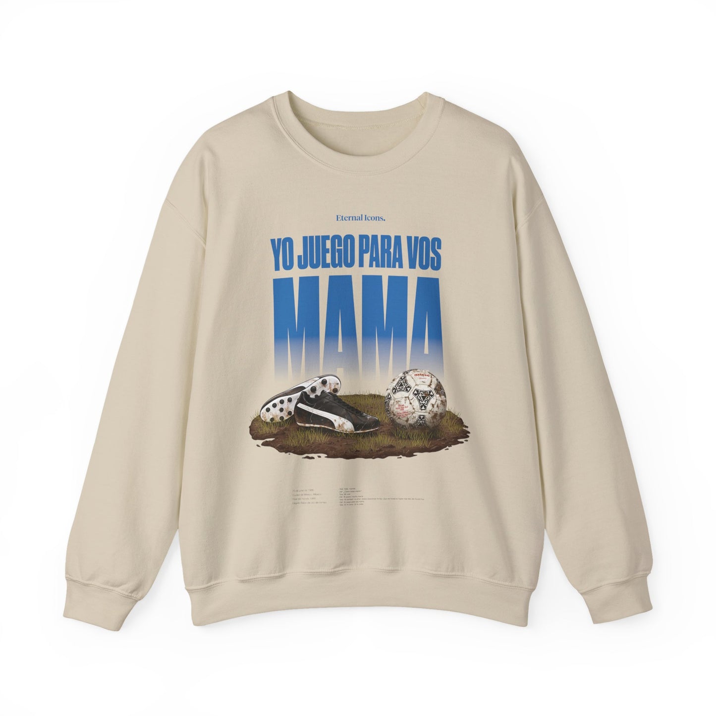 Yo Juego Para Vos Mama - Sudadera - Frente