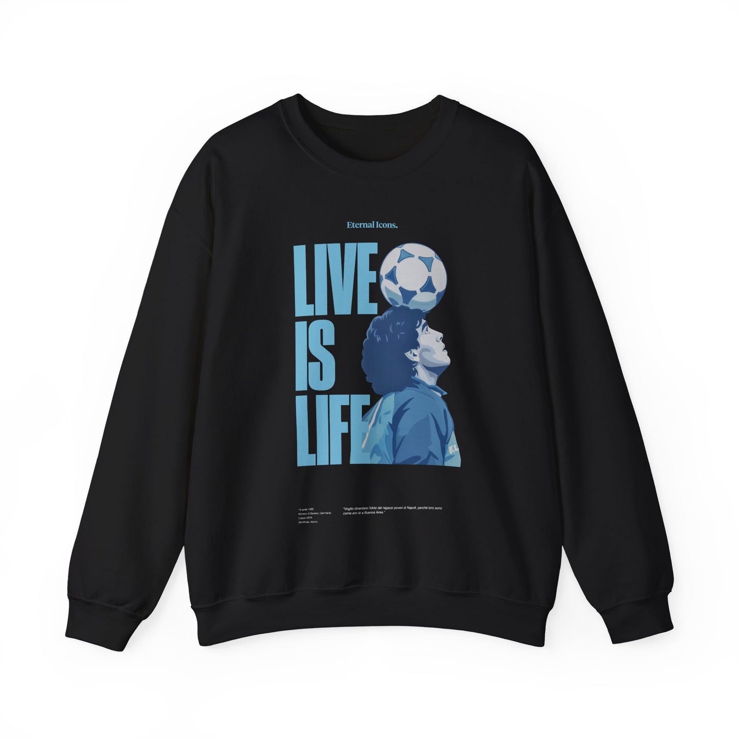 Live is Life - Sudadera - Frente