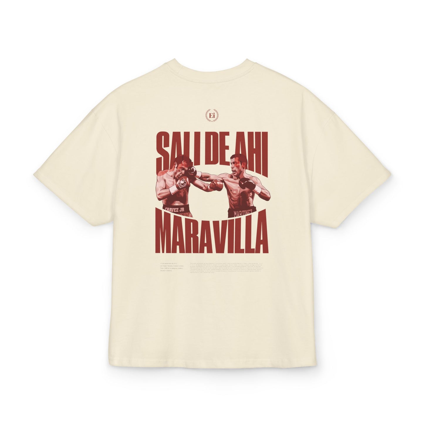 Sali de ahi Maravilla - Oversize - Espalda