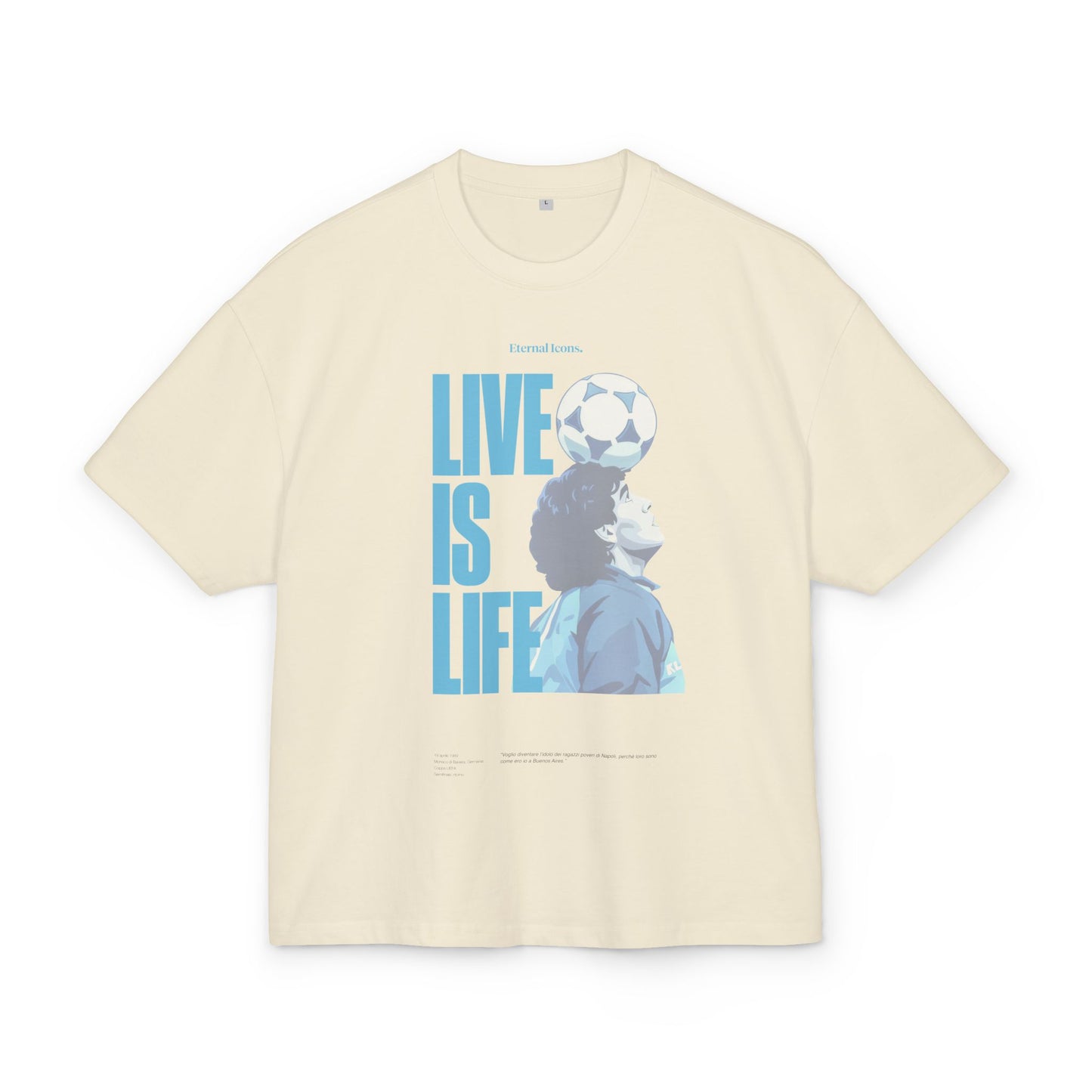 Live is Life - Oversize - Frente
