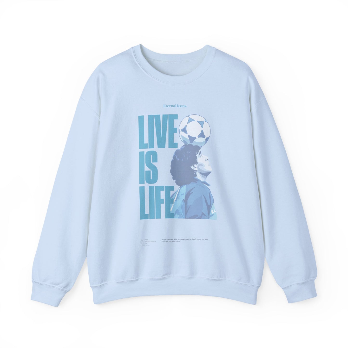 Live is Life - Sudadera - Frente
