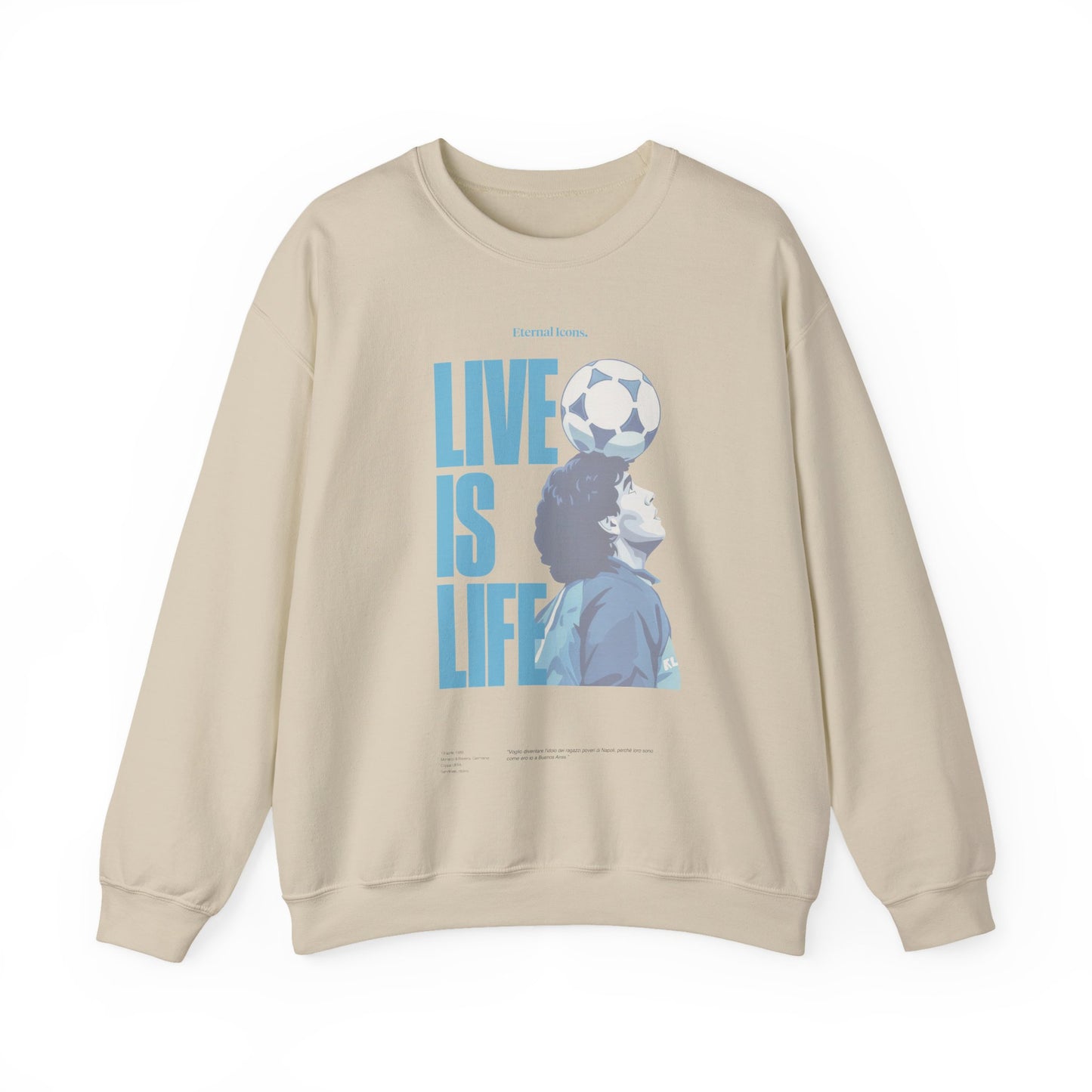 Live is Life - Sudadera - Frente
