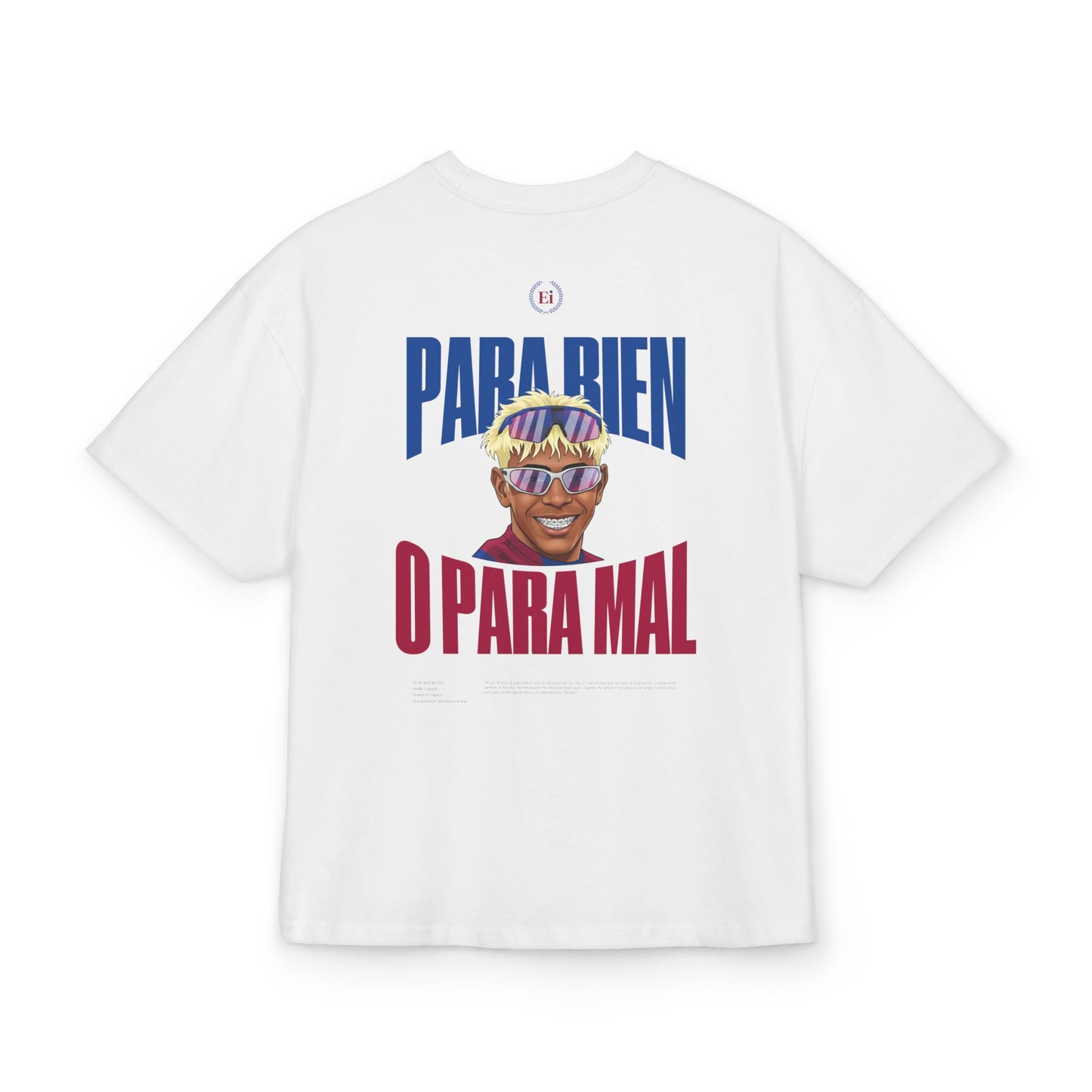 Para Bien O Para Mal - Oversize - Espalda