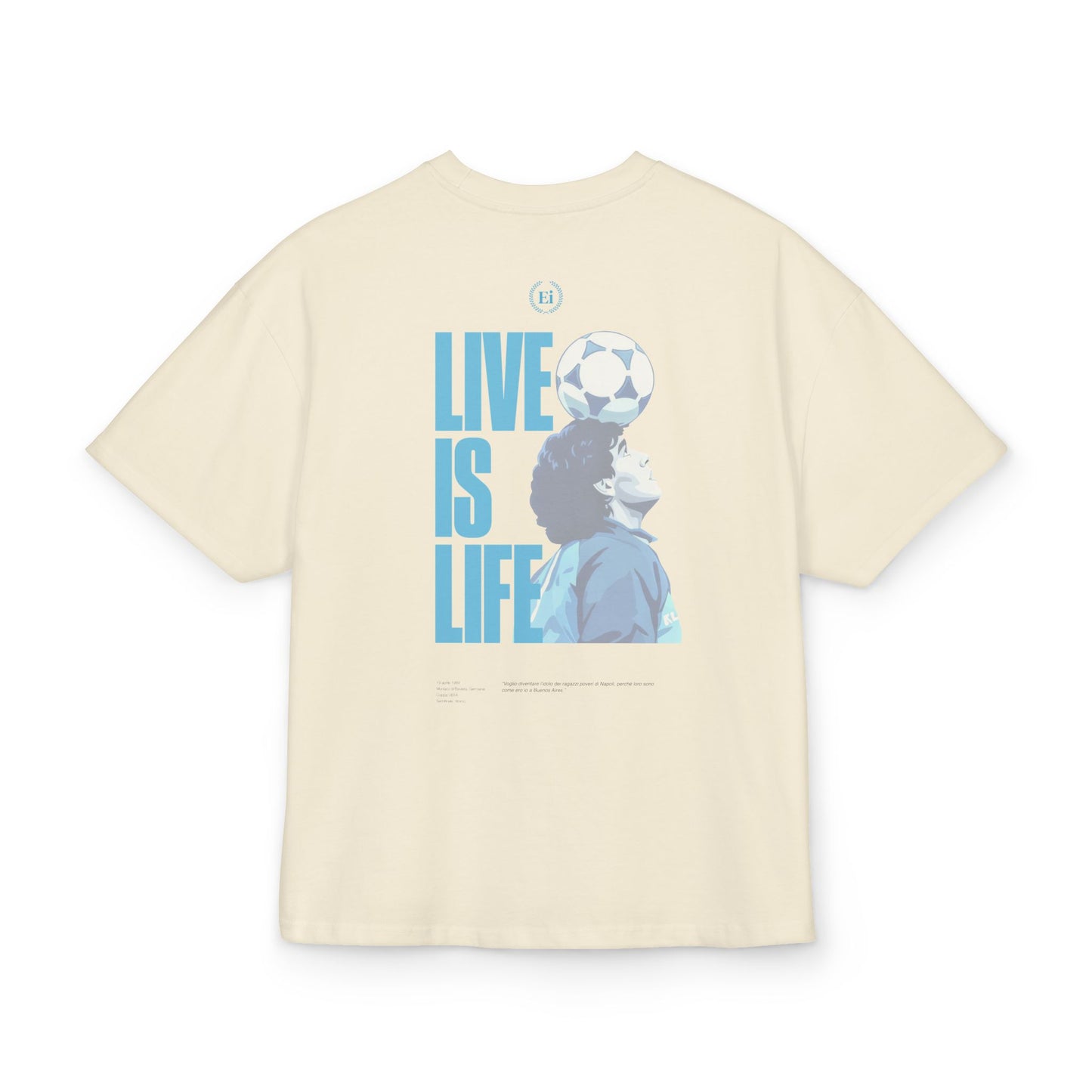Live is Life - Oversize - Espalda