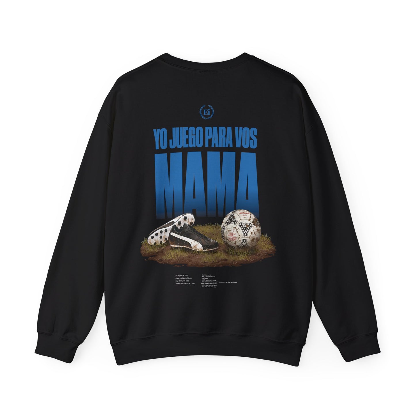 Yo Juego Para Vos Mama - Sudadera - Espalda