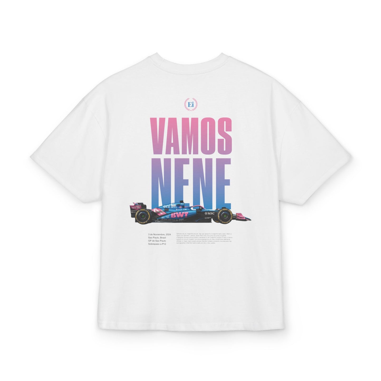 Vamos Nene - Heavy Oversize - Espalda