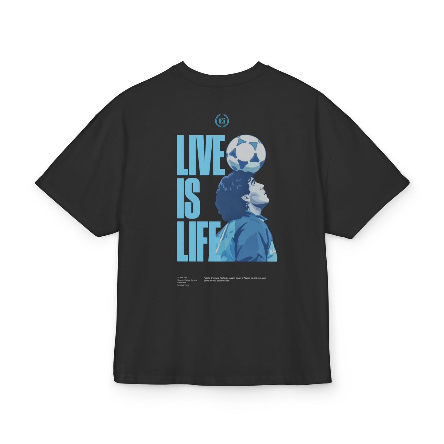 Live is Life - Oversize - Espalda