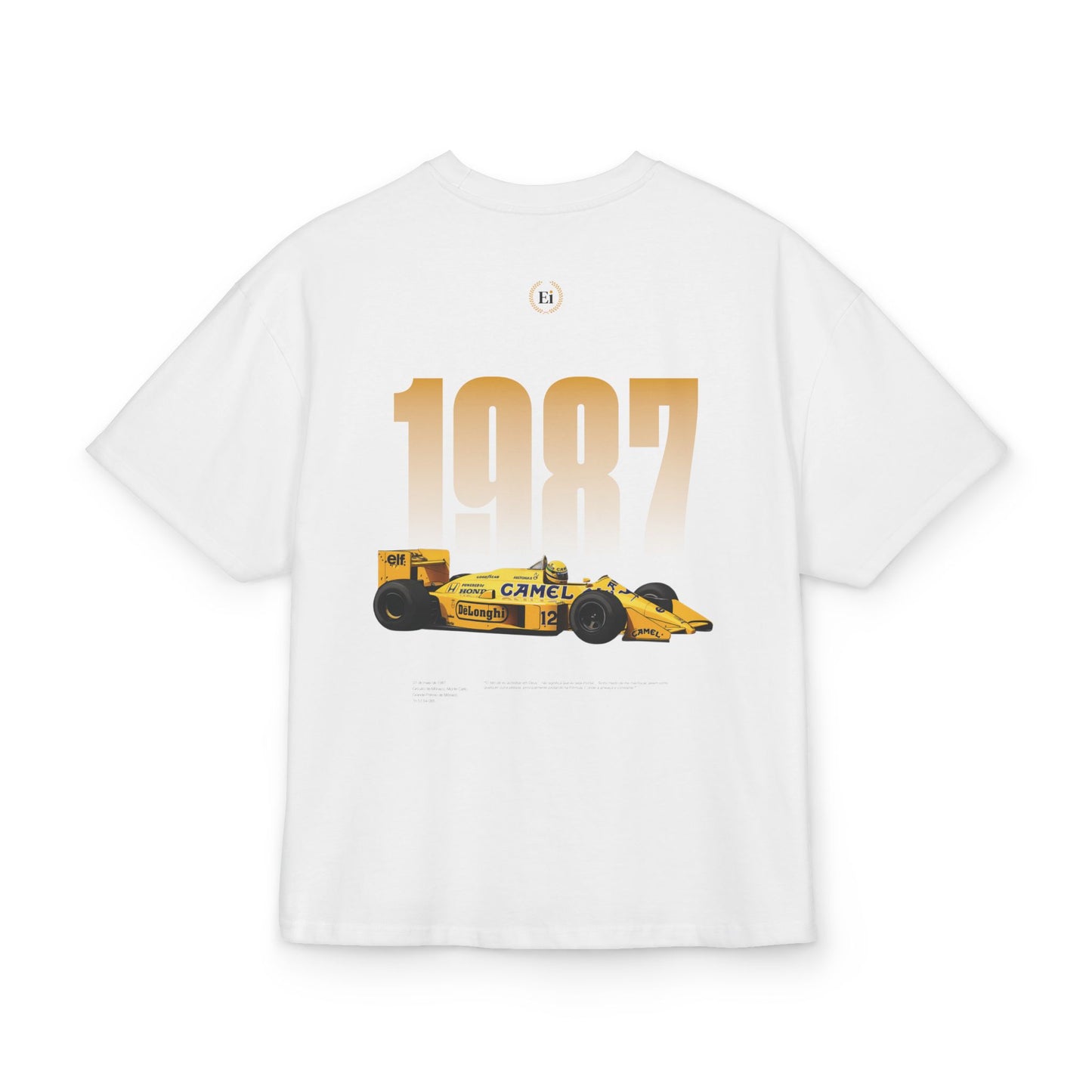 Gran Premio 1987 - Oversize - Espalda
