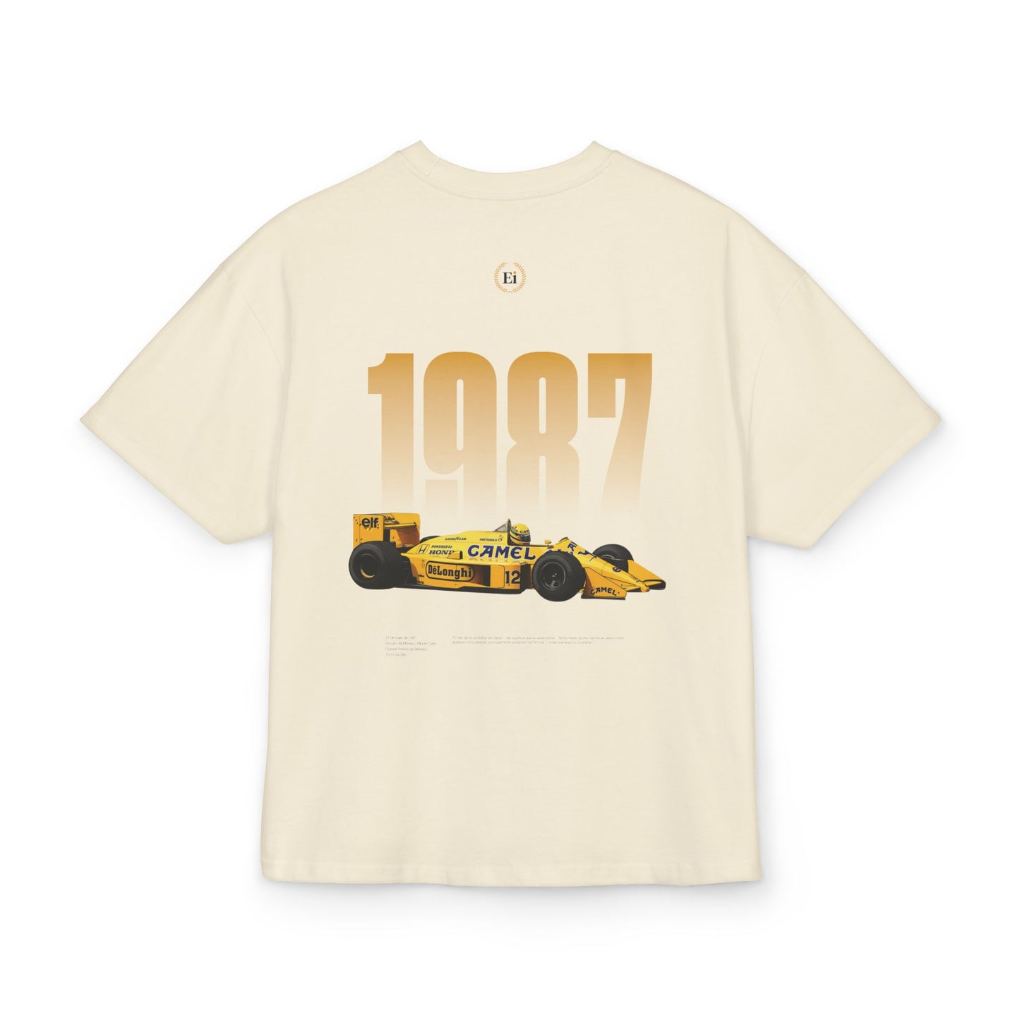 Gran Premio 1987 - Oversize - Espalda
