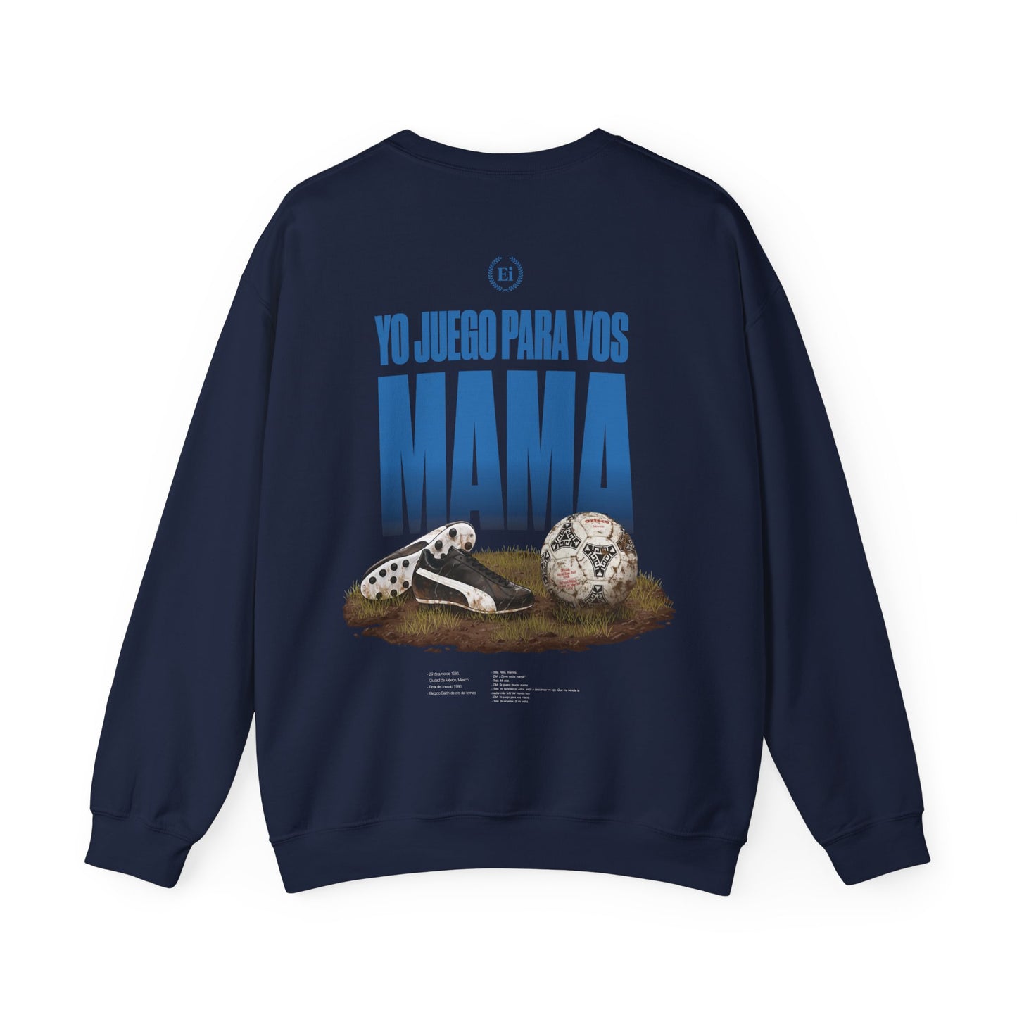 Yo Juego Para Vos Mama - Sudadera - Espalda