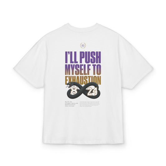 I'll push myself to exhaustion - Oversize - Espalda