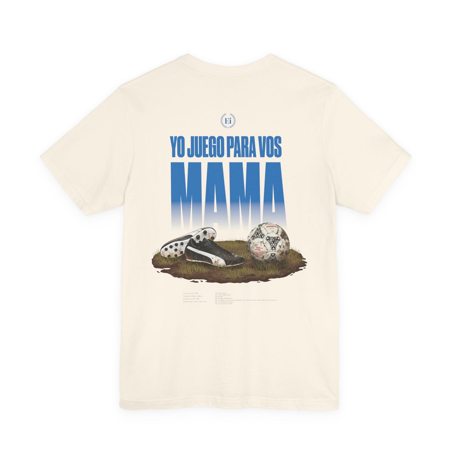 Yo Juego Para Vos Mama - Regular fit - Espalda